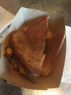 Brisket Grilled Cheese