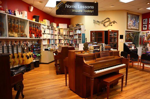 A warm and welcoming community-focused music school.