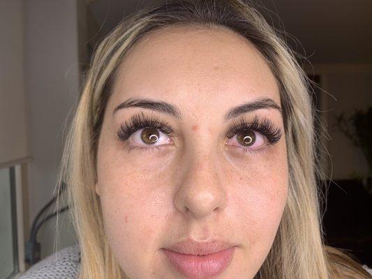 4D volume eyelash extensions