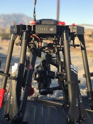 We will get you on set with the DJI M600 and stabilized Sony A7Sii within hours.