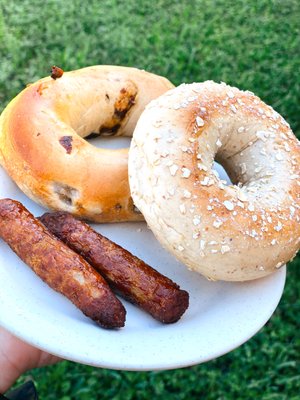 Bagels and Sausage Links