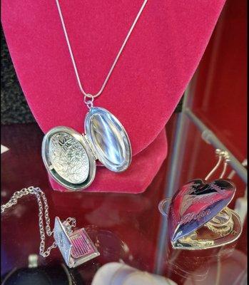 Sterling Silver Lockets