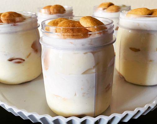 Personal size Banana Pudding