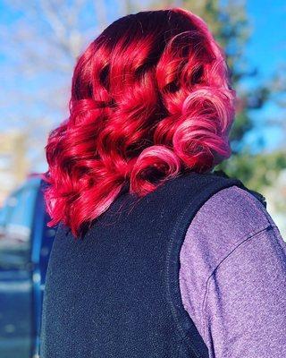 Beautiful vibrant red for February!