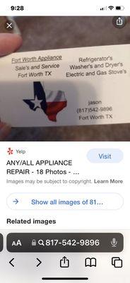 Any/All Appliance Repair