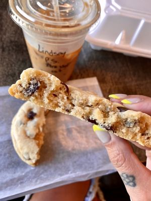 Their new salted chocolate chip cookie is so amazing!