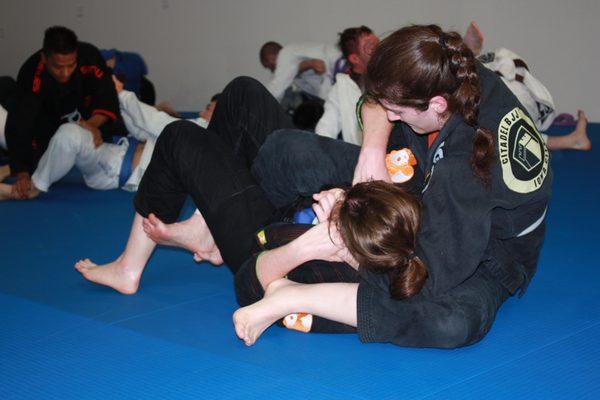 Teammates training together Learn more about what BJJ can do for you: https://www.CitadelBJJ.com