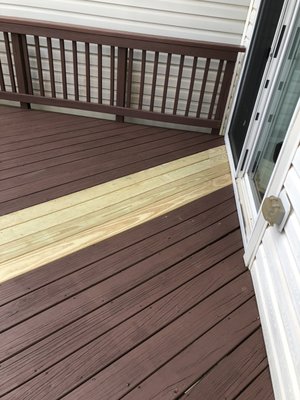 Deck repair