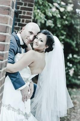 Wedding hair updo by Hope