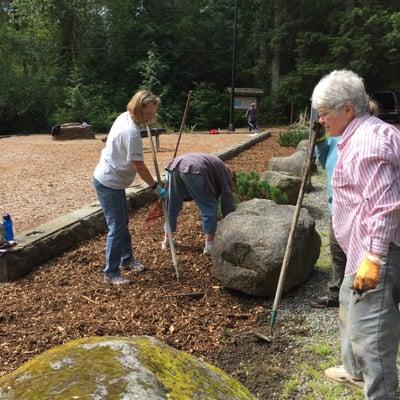 Annual park cleanup