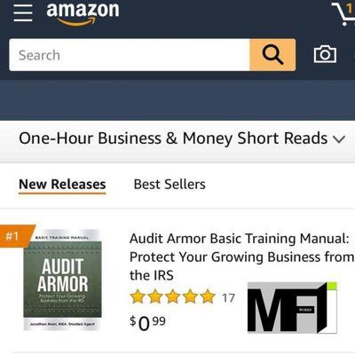 Audit Armor is #1 in New Releases on Amazon!