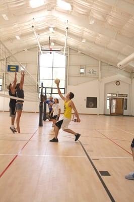 The Peace Center - Two Full Volleyball Courts