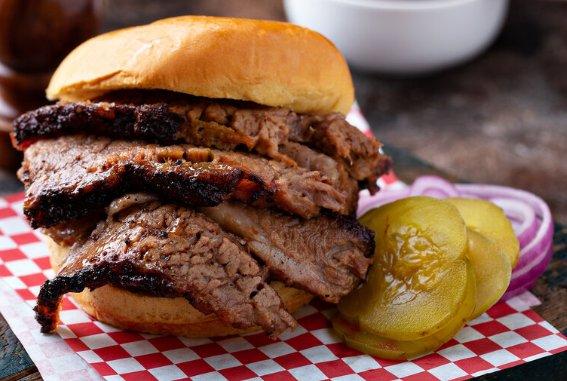 Big Tex Brisket Sandwich