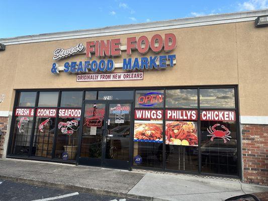 Store front sign