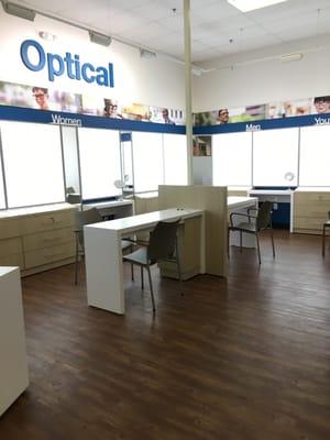 New Optometry area