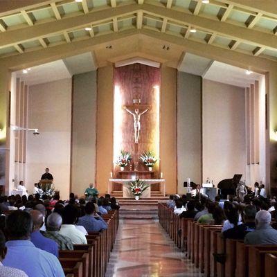 Inside SJB church