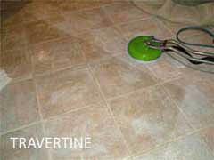 Our equipment cleaning travertine