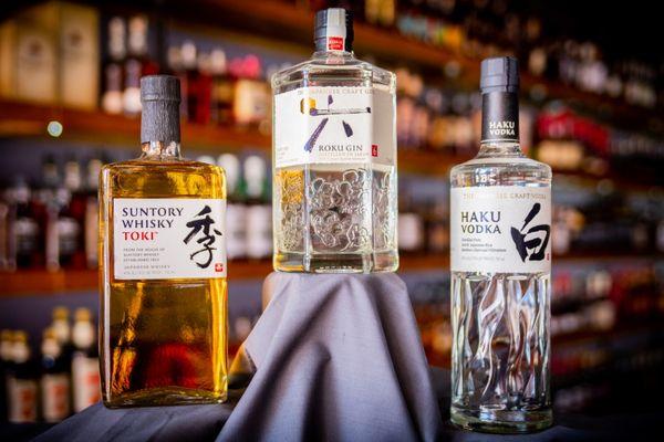 Japanese whiskey,  vodka,  and gin!   Who knew?