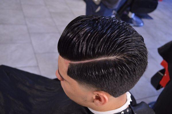 Haircut done by barber Beto