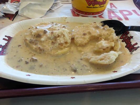 Gravy biscuit