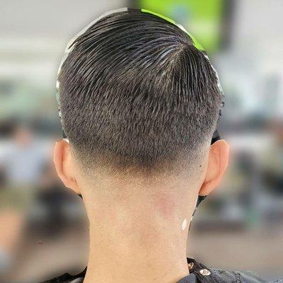 Comb Over Low Fade