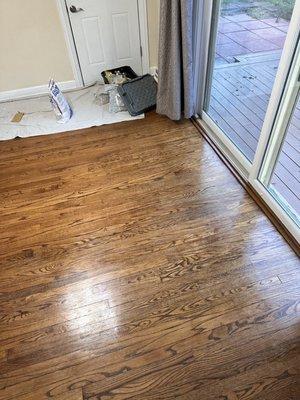 Floor after without a scratches