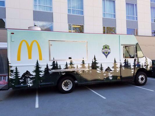 McDonalds Food Truck, we built last year.