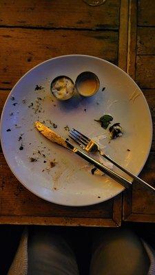 The empty plate....