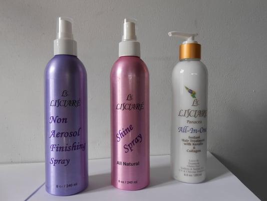 LK Lisciare 
 Shine Spray & Hair Spray