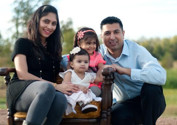 Dr.Khanna and his beautiful family!