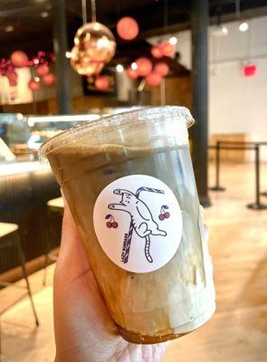 Hojicha latte