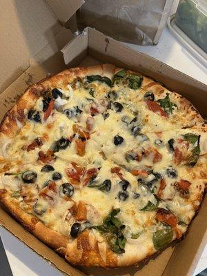 Greek Islands Pizza 10-inch