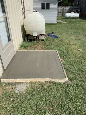 Concrete slab 5x5