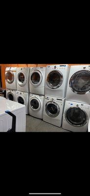 Sets of washers and dryers