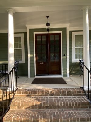 Front porch.