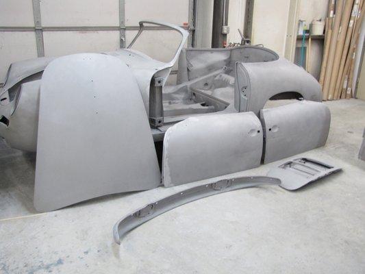 Expert painting and body work on classic cars at Enfield Auto Restoration