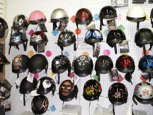 Motorcycle Helmets.