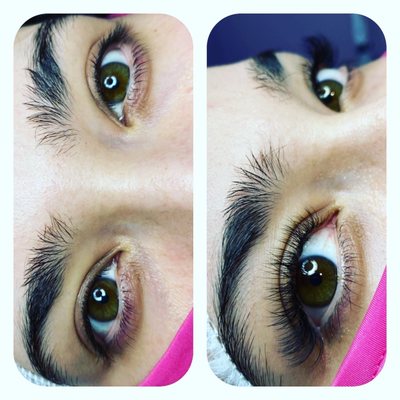 Eyelash extensions