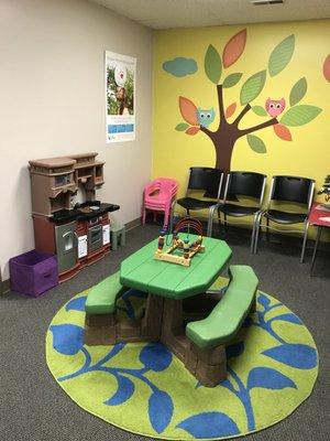 Waiting Room in the Alexandria office