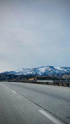 Snowy mountains