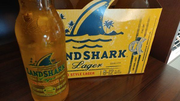 Landshark. Because it's Shark Week, duh.