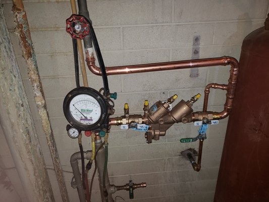 Backflow testing