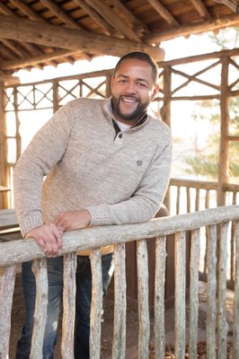 One of the photos from my engagement photo shoot, hair cut thanks to Ricks Barber Shop.