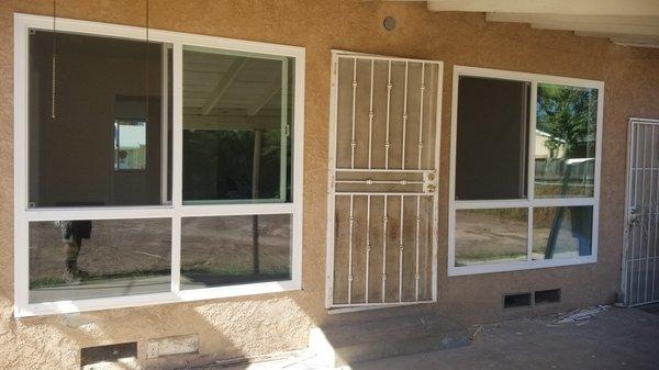 After: Brand now energy efficient windows with custom design