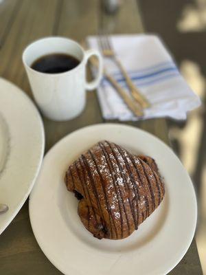 Chocolate croissant