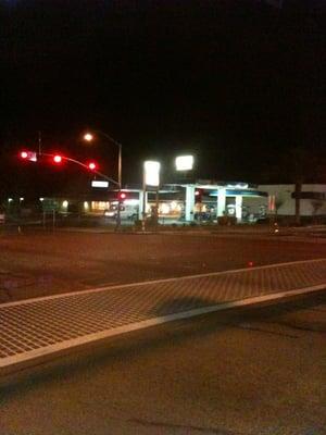 Valero station from cypress and hilltop