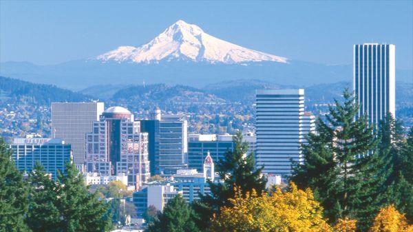 Beautiful view of Mt. Hood