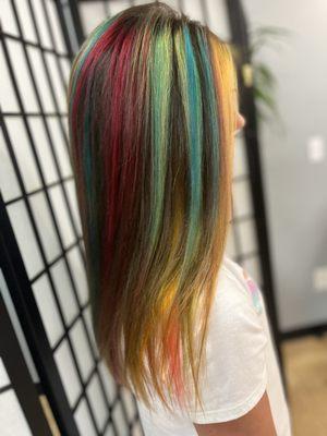 Rainbow foils