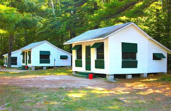 Cabins at camp