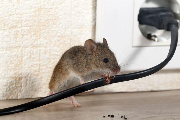 Mouse Chewing Electric wire